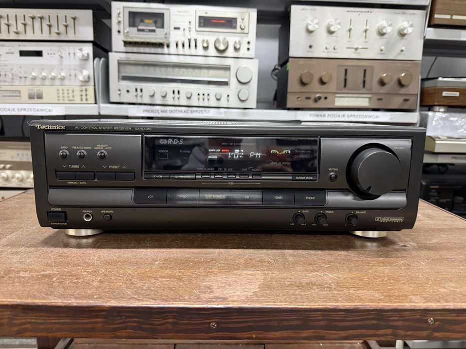 ‼️ Technics SA-EX310 – Amplituner Stereo Hi-Fi z Wejściem Phono i Cyfrowym Tunerem FM/AM | Audio Room