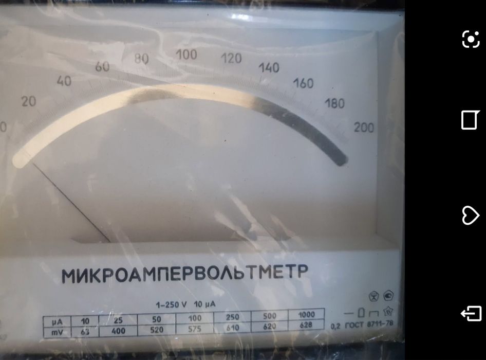 Микроампервольтметр М2042