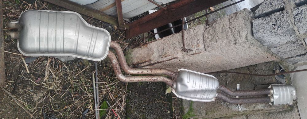 bmw e46 3.0d m57 tłumik kompletny