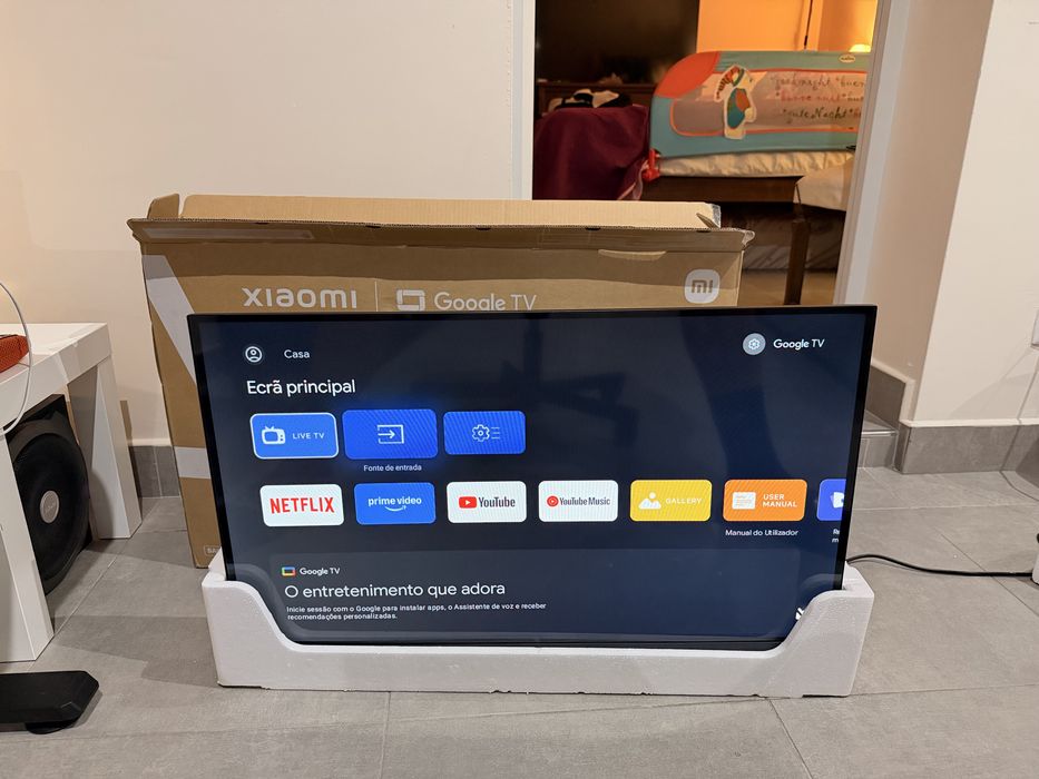 Televisao xiomi como nova