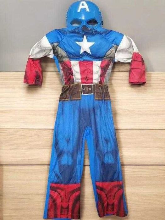 карнавальный костюм капитан америка марвел 7-8 лет
