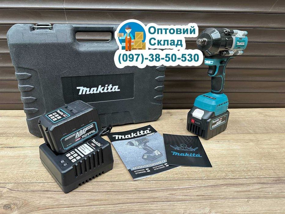 Акумуляторний Гайковерта Makita DTW1250 BL Безщоточний 1240Hm (36V/9A)