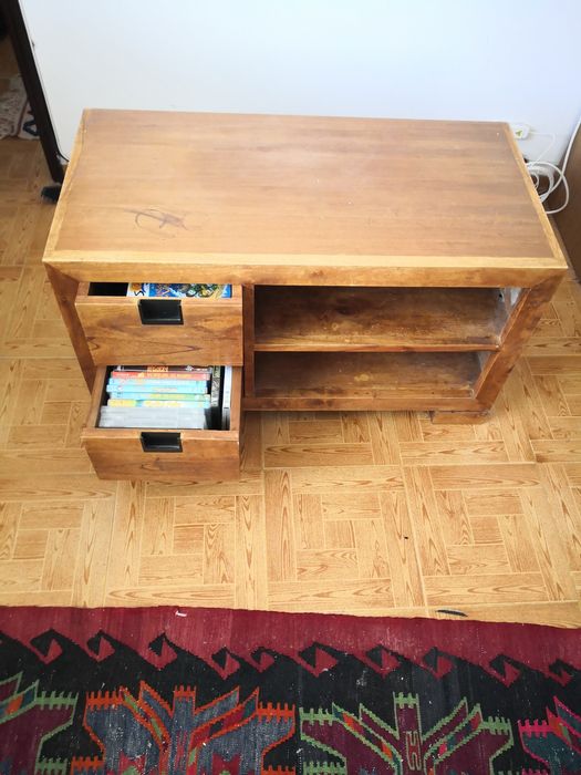 Movel TV rustico gato preto