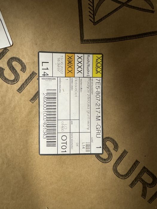 Zderzak Przedni Nowy VolksWagen T5 Caravelle