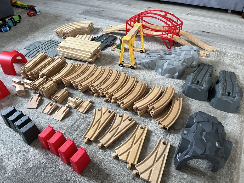 Tory, tunele, skrzyżowania, suwnice, stopnice, zjazdy BRIO