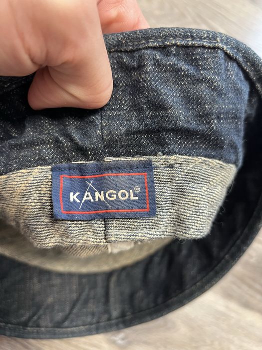 винтажная джинсовая панама Kangol