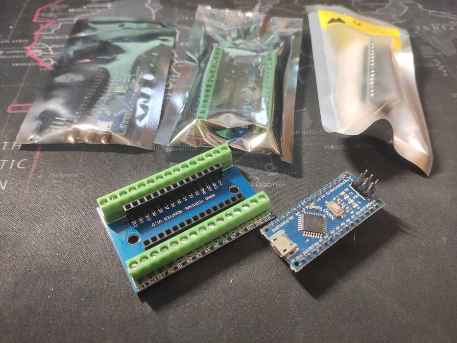 Arduino Nano V3.0 ATmega328P CH340 microUSB 16Mhz Ардуино нано