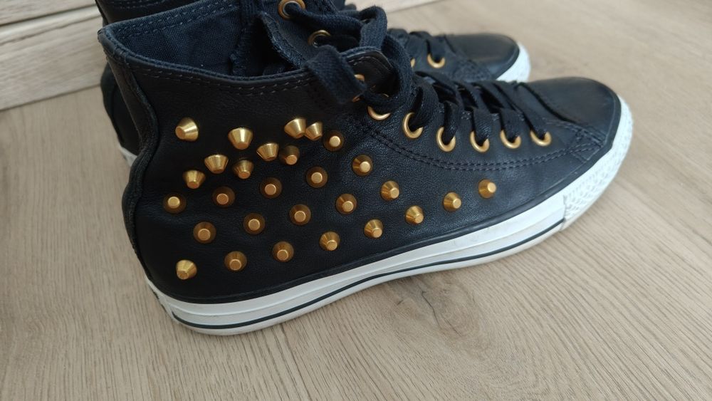 Trampki Converse r. 39,5 / 25 cm All Star ćwieki skóra