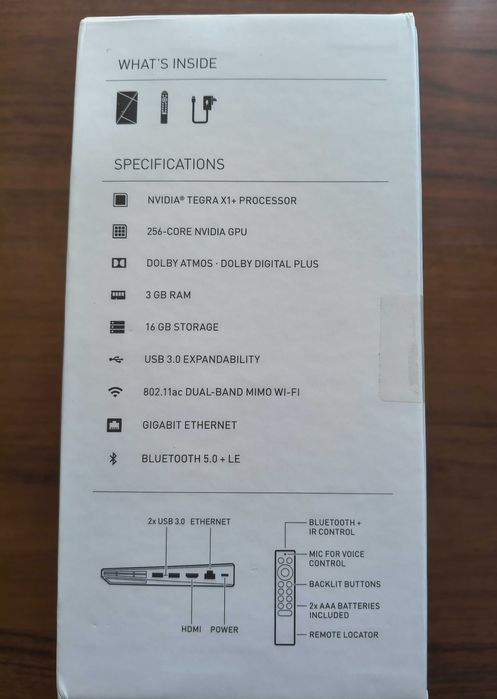 Nvidia Shield TV Pro 4K медіаплеєр новий