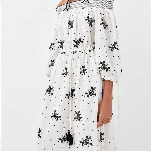 Zara sukienka z haftem xs