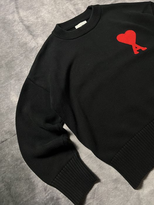 Gruby sweter Ami Paris Medium Logo