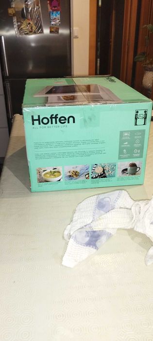 Micro-ondas Hoffen 20L, comprado hoje, ainda selado na caixa nunca aberto.
