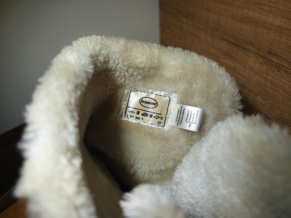 Brązowe botki typu ,,soft boot"