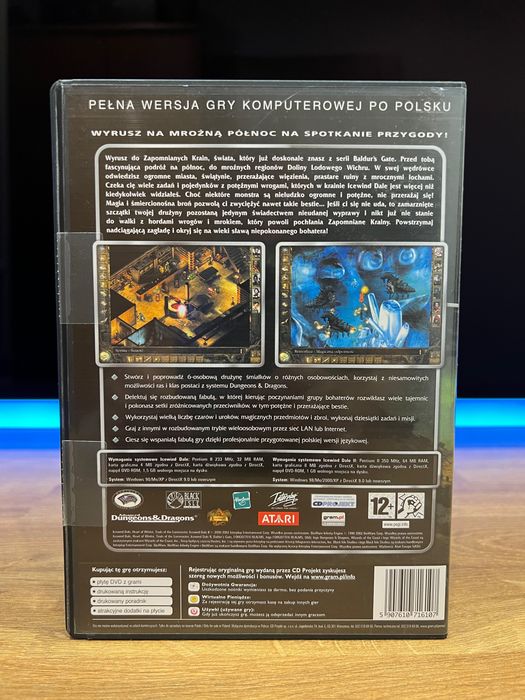 Saga Icewind Dale (PC PL 2002) polskie wydanie eXtra Klasyka Gold