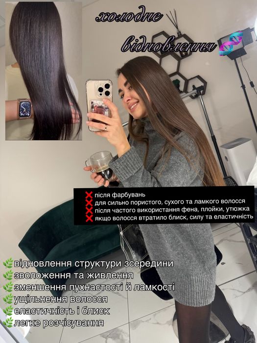 Кератин Ботокс Реконструкція