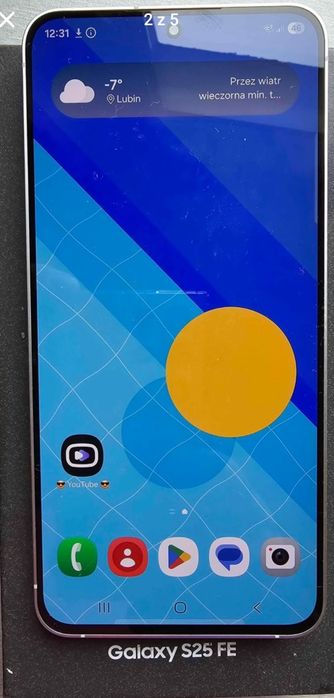 Samsung Galaxy S2️⃣5️⃣ FE  5️⃣G 8️⃣/1️⃣2️⃣8️⃣ GB