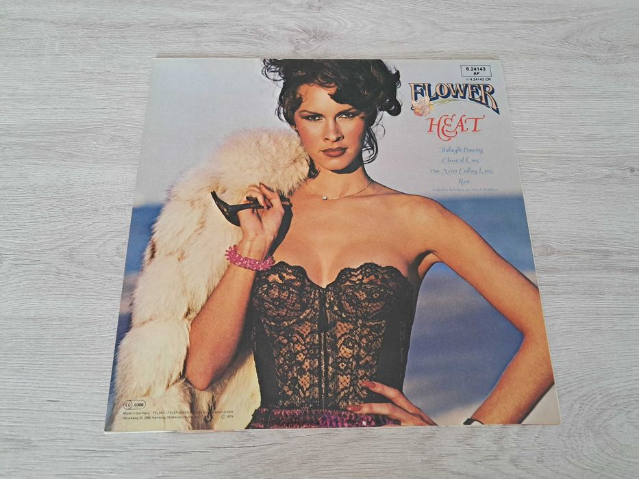 Flower Heat  LP  WINYL  EX+/EX+