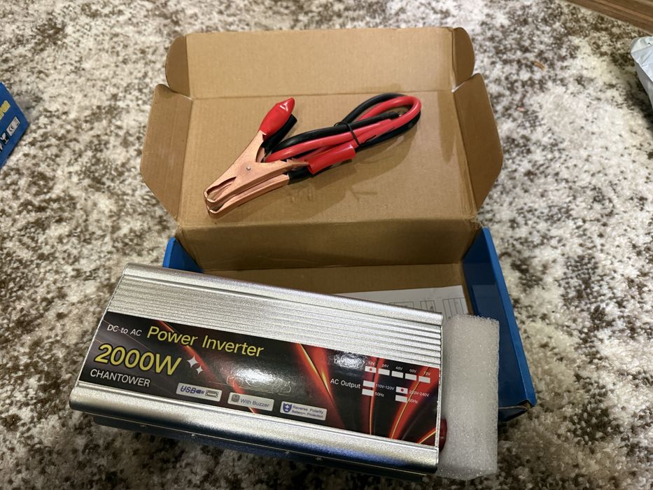 Інверто 12v-220 2000w Новий