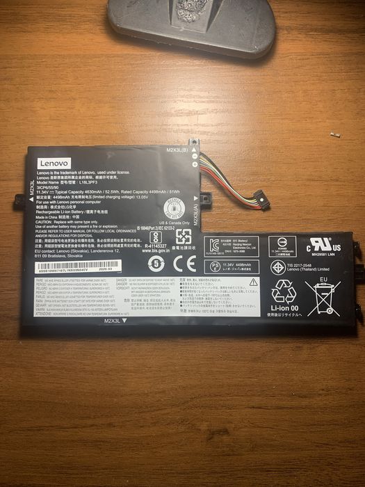 акумулятор Lenovo L18L3PF3,