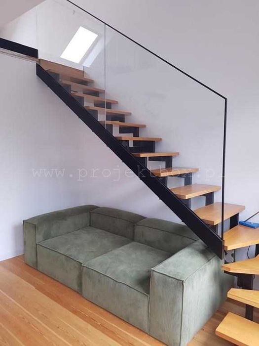 Balustrada szklana wewnętrzna, zewnętrzna, balustrada  francuska