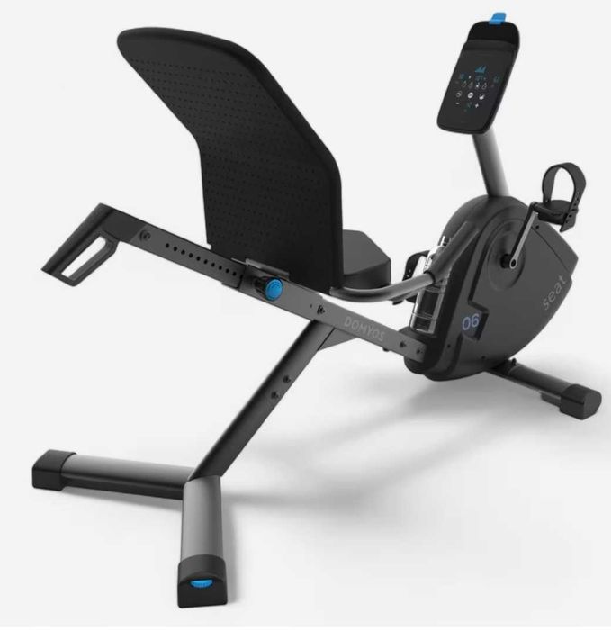 Bicicleta estática E-SEAT DOMYOS