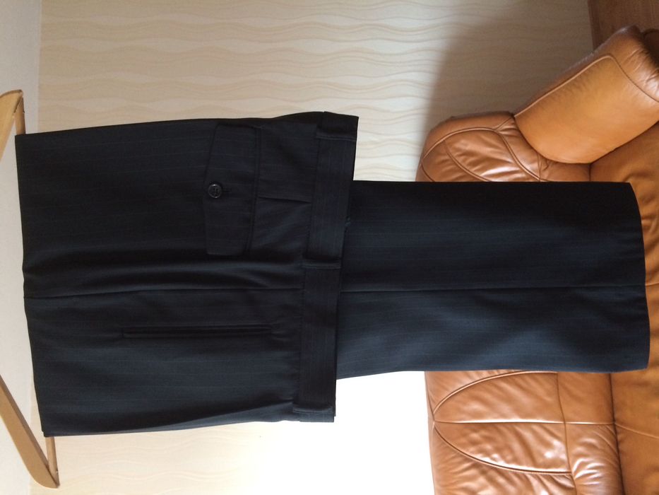 Garnitur męski z kamizelką