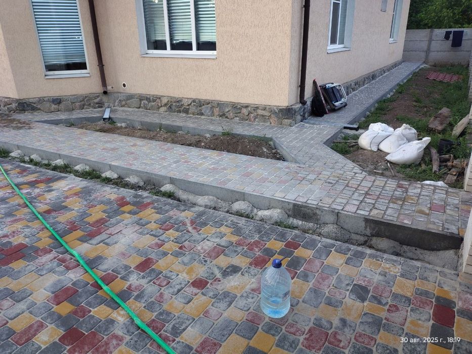 Укладка Тротуарной плитки