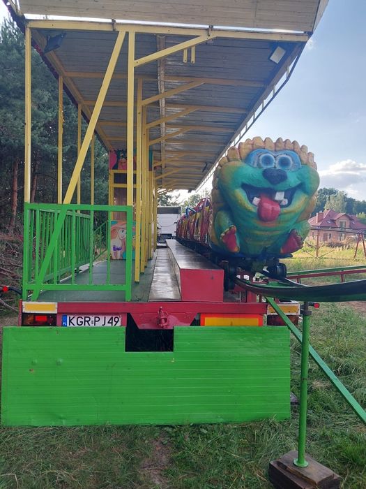 Kolejka Górska Karuzela Lunapark Wesołe Miasteczko
