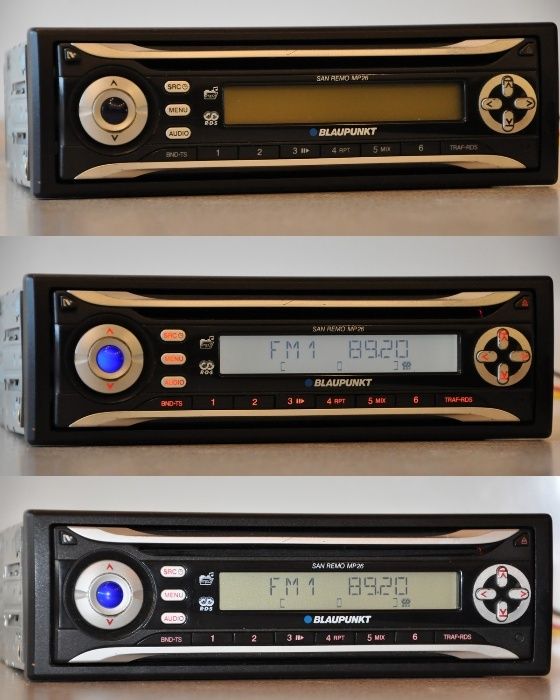 Radio samochodowe Blaupunkt San Remo MP26 RDS FM 30 stacji CD MP3