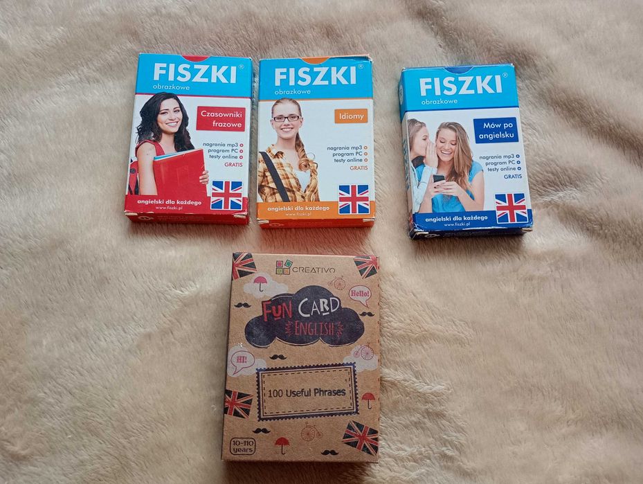 Fiszki do nauki angielskiego