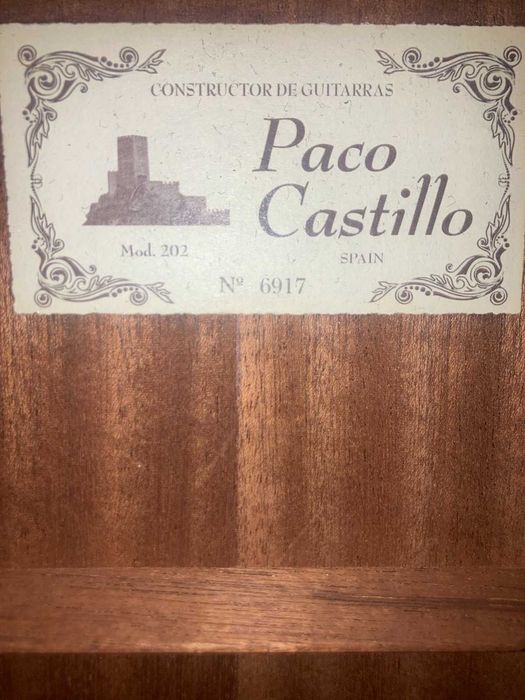 Guitarra Paco Castillo 202