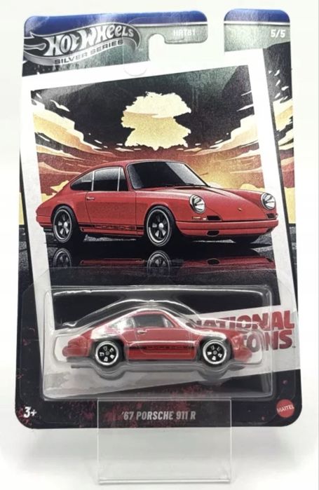 Hot Wheels Porsche 911R ’67 Silver Series