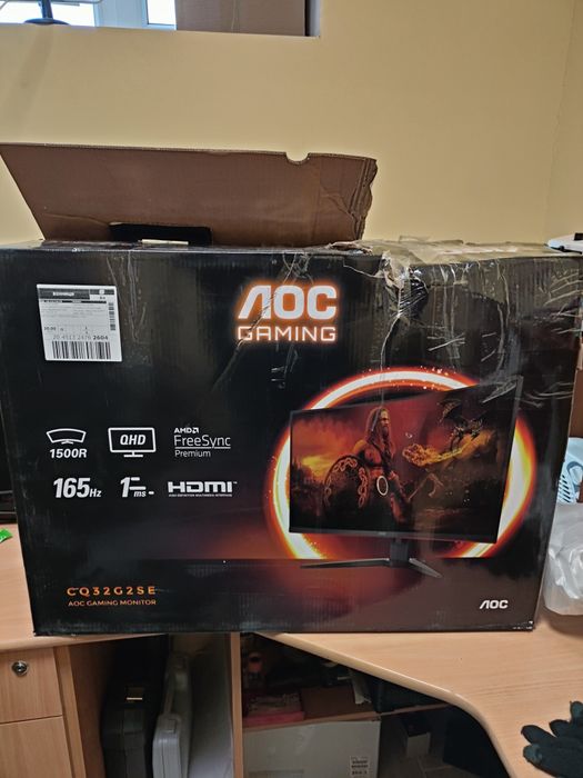 Aoc gaming monitor на запчастини, ігровий монітор cq 32g2se