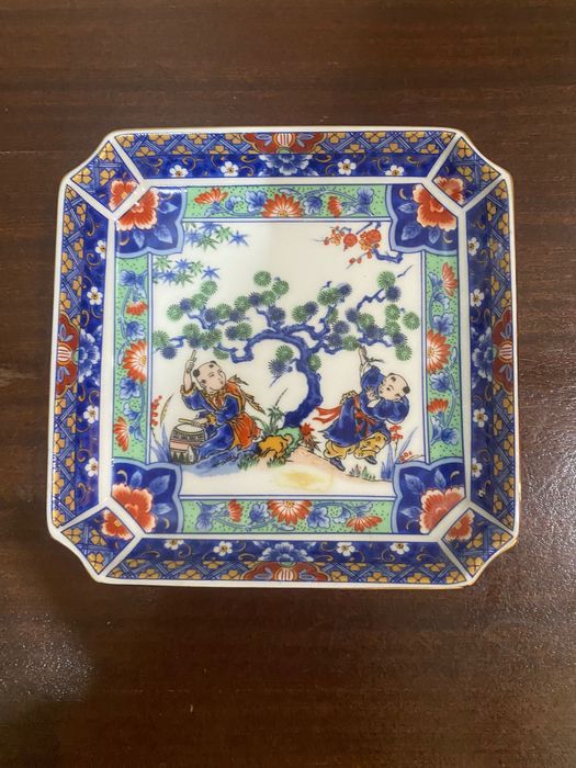 Prato porcelana japonesa IMARI vintage