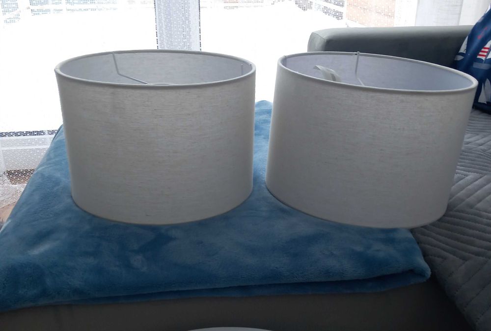 Abażury na lampy stolowe 2 sszt