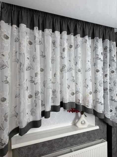 Штори тюль занавіска на кухню арка, різні моделі