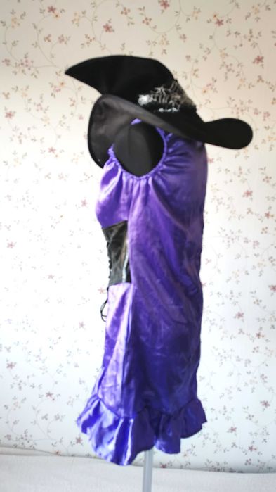 Czarownica czarodziejka sukienka strój przebranie