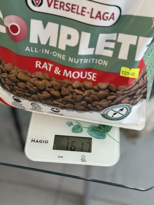 Корм Versele-Laga Complete Rat & Mouse, КОМПЛІТ РЕТ МАУС, для щурів, мишей, 1,6 кг