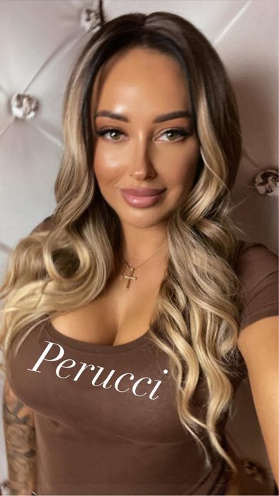 Topper hair wlosy peruka blond na wymiar