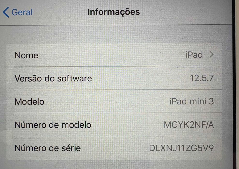 Apple iPad Mini 3 WiFi 128GB LED 7,9", 5 MP
