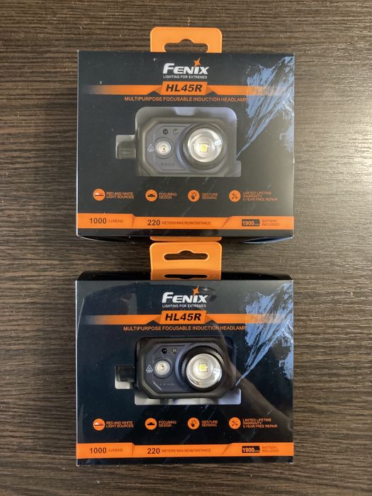 Налобний ліхтар Fenix HL45R LED з безконтактним датчиком