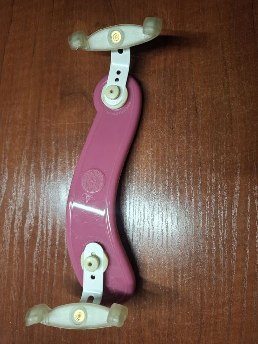 ŻEBERKO do skrzypiec 1/4, 1/2 różowe piankowe