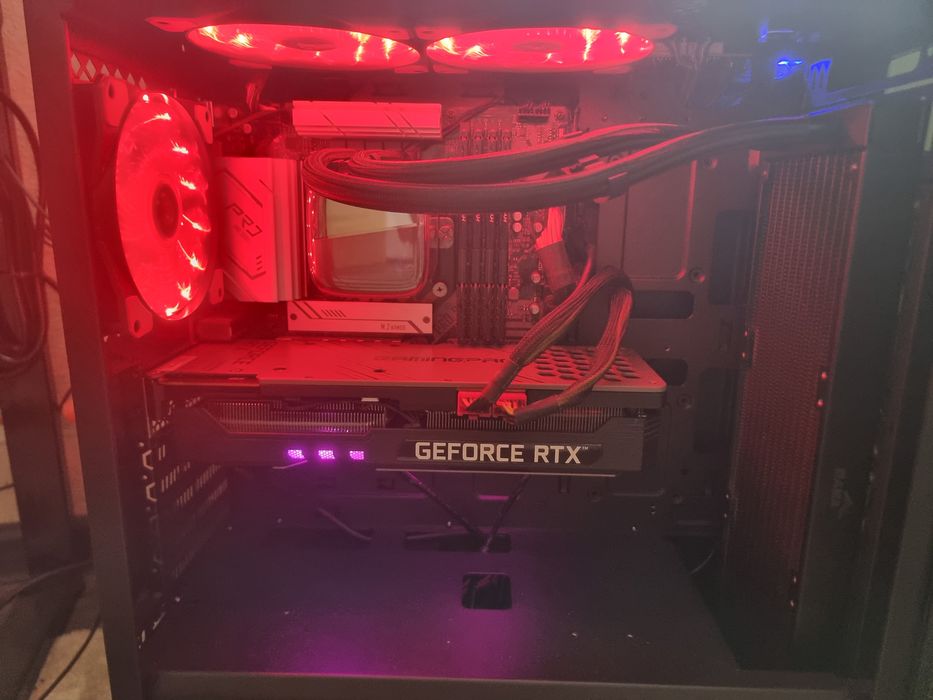 Срочно продам игровой пк i9 11900k rtx 3080,32gb,500 m2 ssd 1000watt