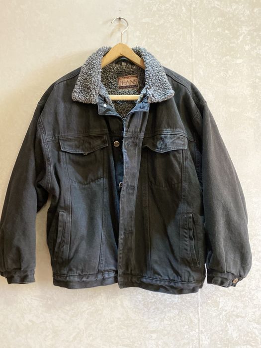 Утеплена жіноча куртка джинсовка