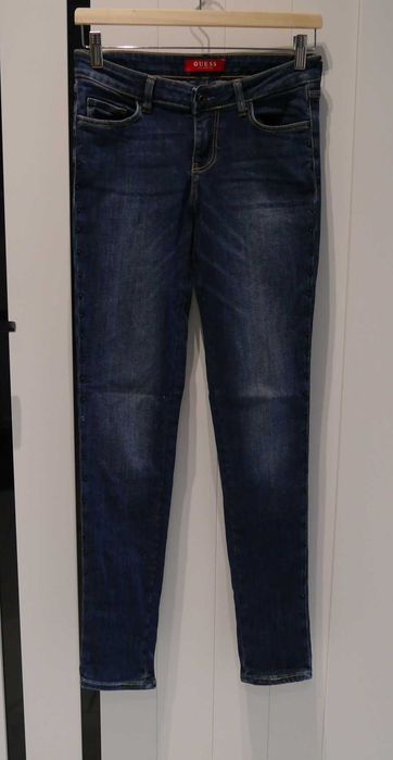 Guess świetne spodnie rurki dżety 34 XS