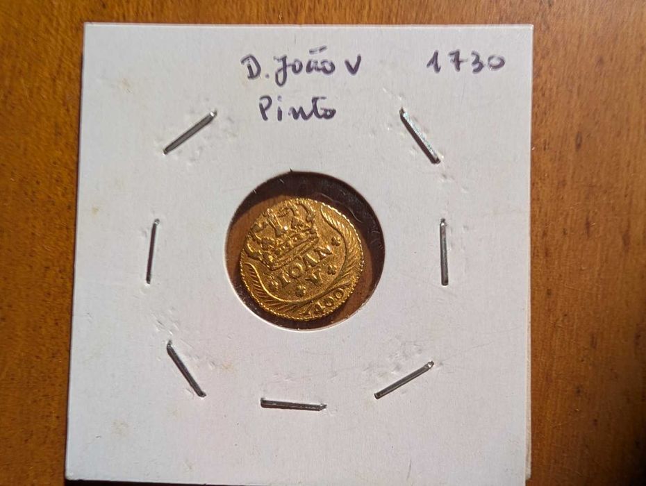 Moeda D. João V 1730 Ouro