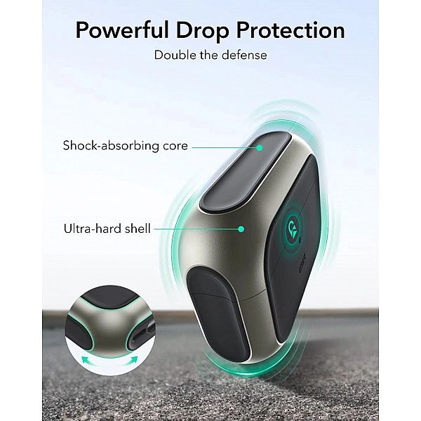Esr Orbit Halolock Magsafe Apple Airpods Pro 3 Titanium