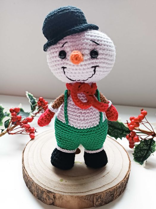 Bonecos de Natal em Amigurumi