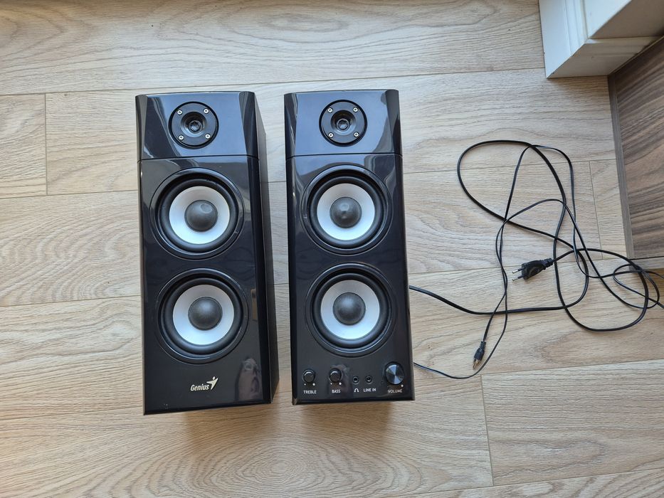 Głośniki Genius 2.0 SP-HF1800A ver. 2 60W drewno