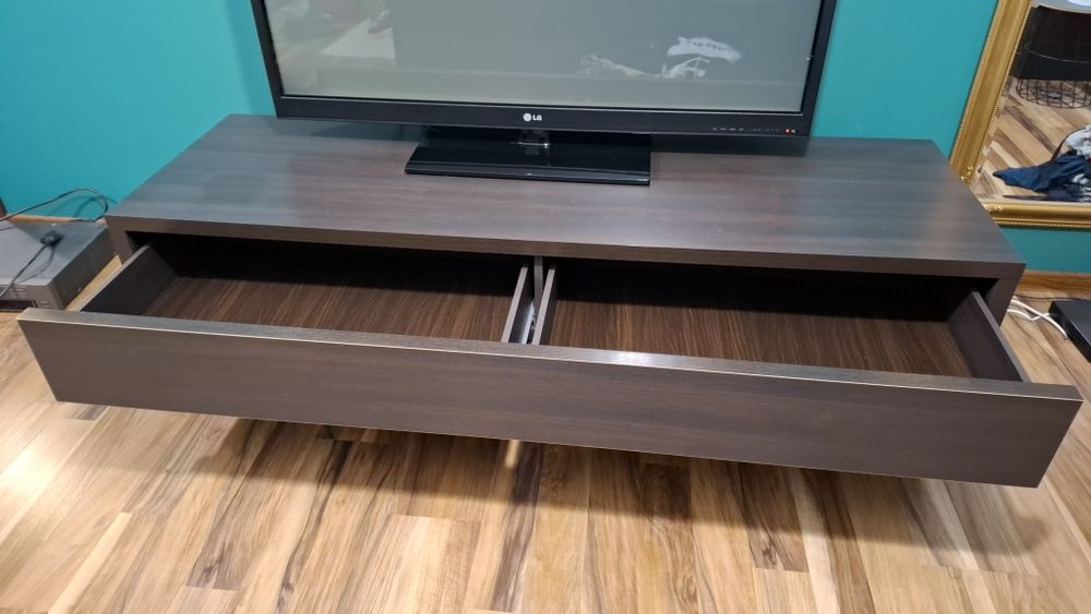 Szafka RTV Black Red White